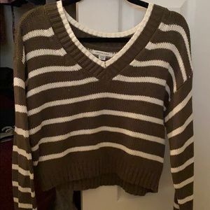 American eagle stripped sweater